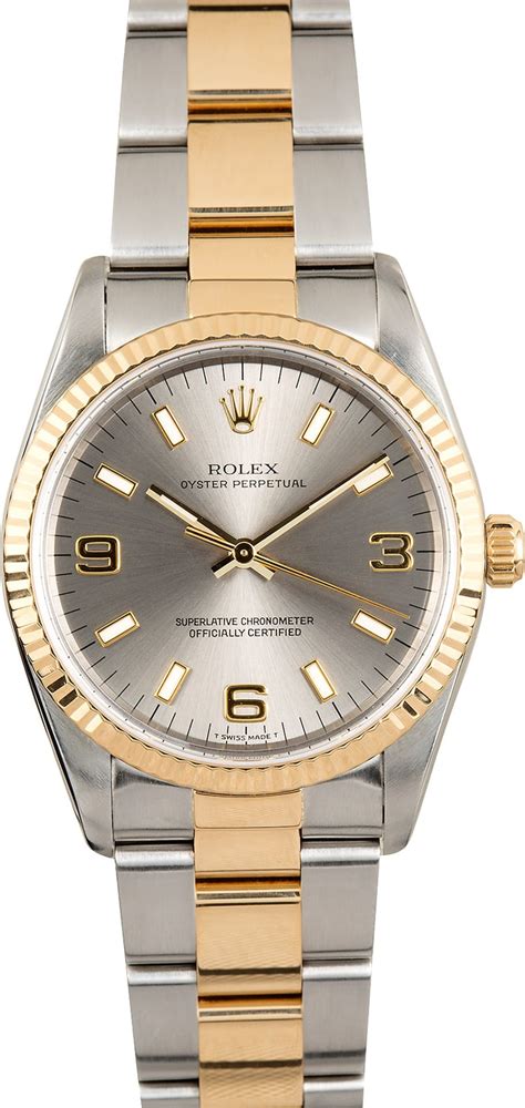 Rolex Oyster Perpetual 14233 Slate Dial 